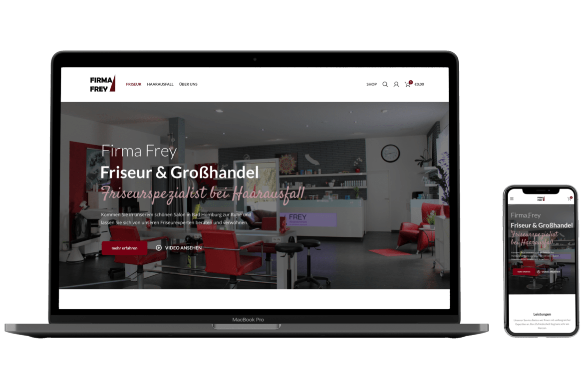 Firma Frey Wolf Webentwicklung Webdesign In Bad Homburg