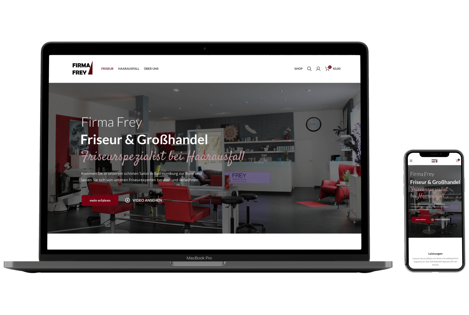 Webseiten für Online Shops von Ihrer Webagentur in Bad Homburg