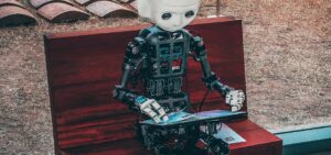 Roboter Website Künstliche Intelligenz KI AI