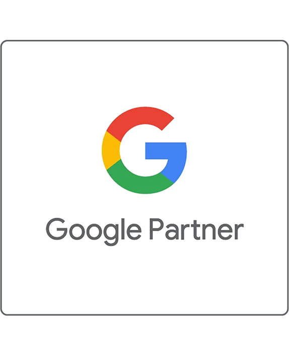 Google Partner-Logo für Webdesign in Bad Homburg mit zukunftsorientiertem Webdesign von Wolf Webentwicklung.