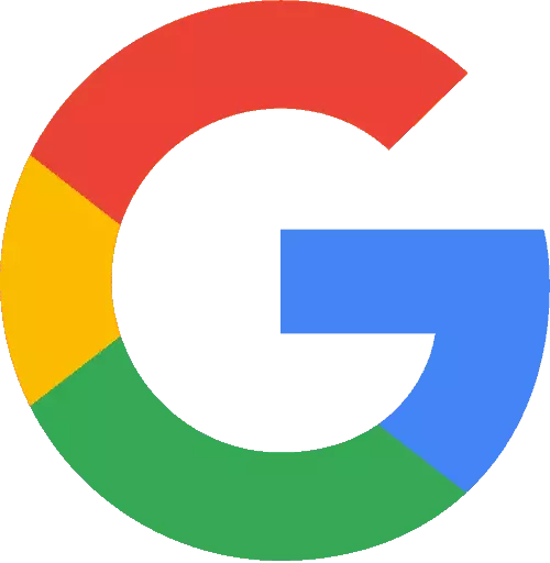 Logo von Google in den Farben Rot, Blau, Gelb und Grün.